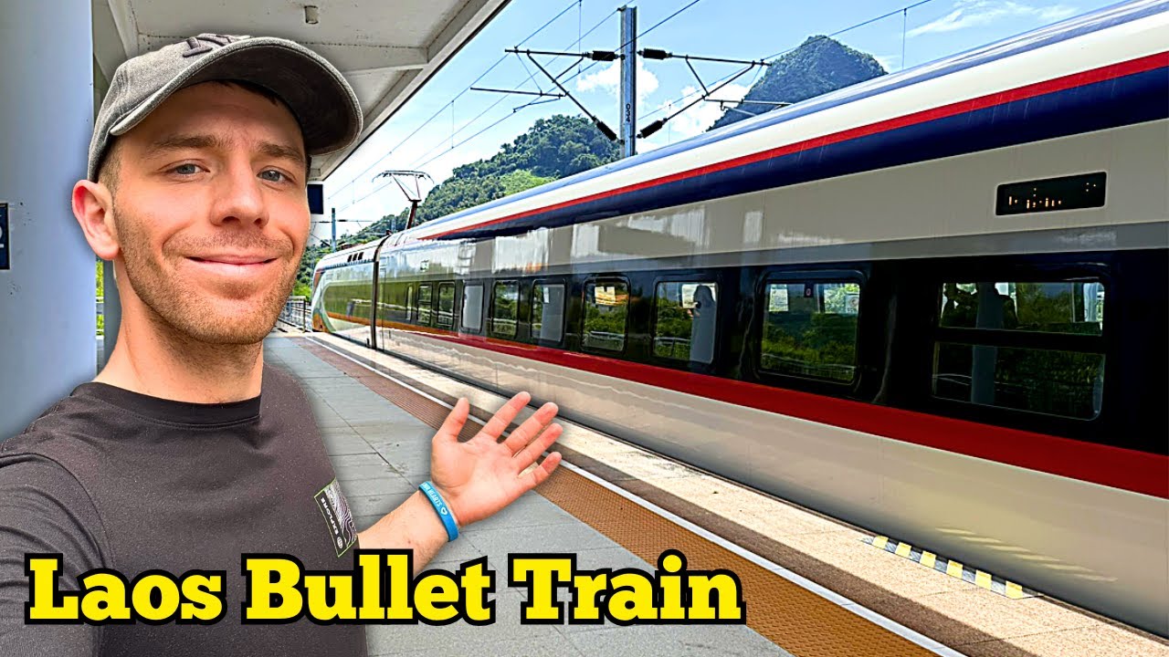 Taking a High-Speed Train in Laos