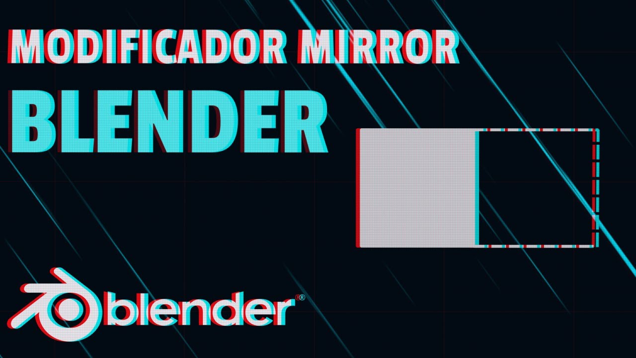 Modificador Mirror | Blender | APC | Español