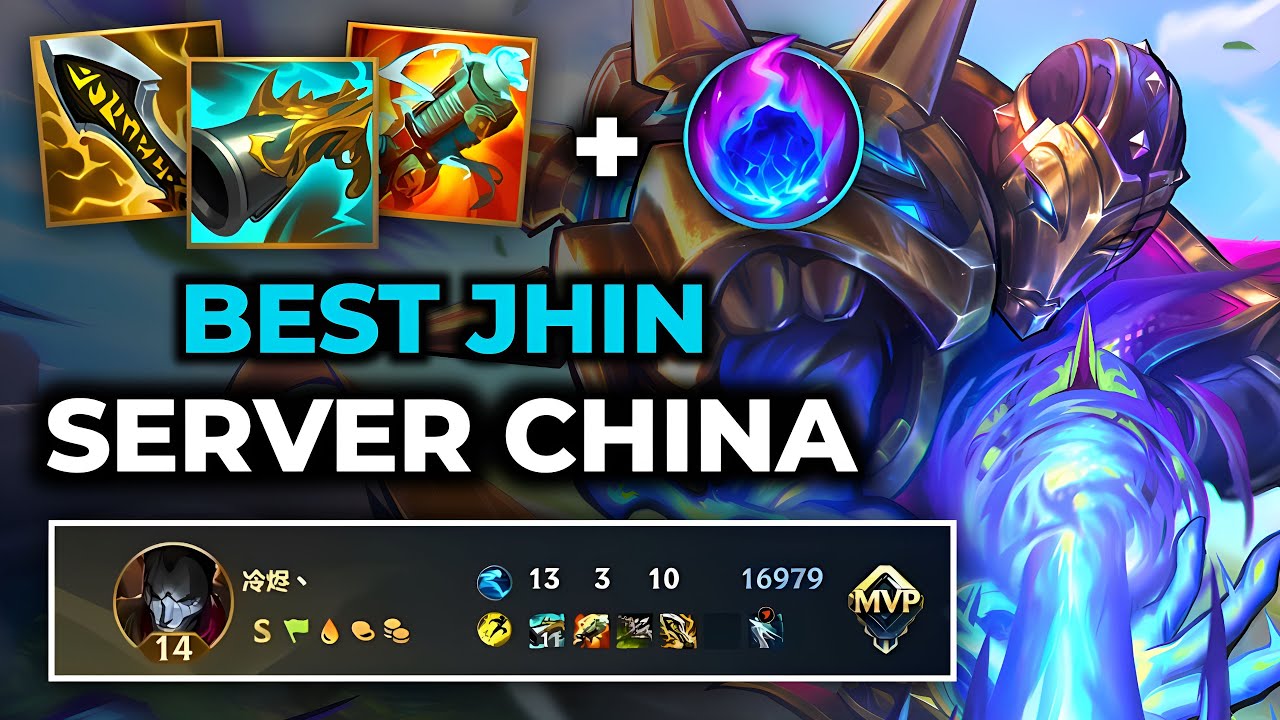 Jhin Wild Rift China - Build Runes Guide Patch 6.3g - Gameplay Jhin Season 19