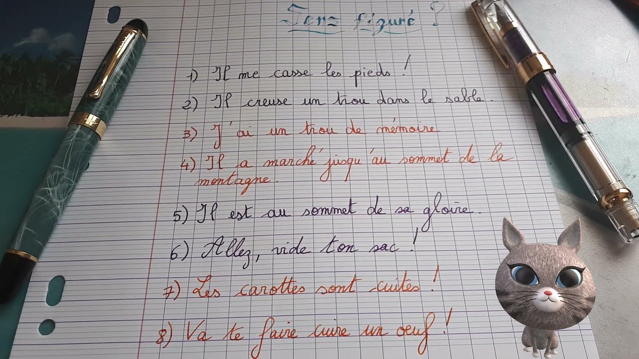 Sens propre ou sens figuré ?