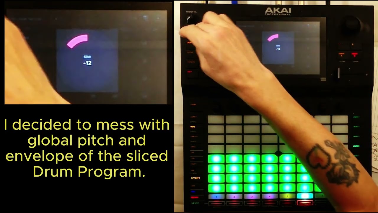 Akai Force Quick Session: Звуковой дизайн создает живые сеты! SnowMetal Aseity remix dub bass tra...