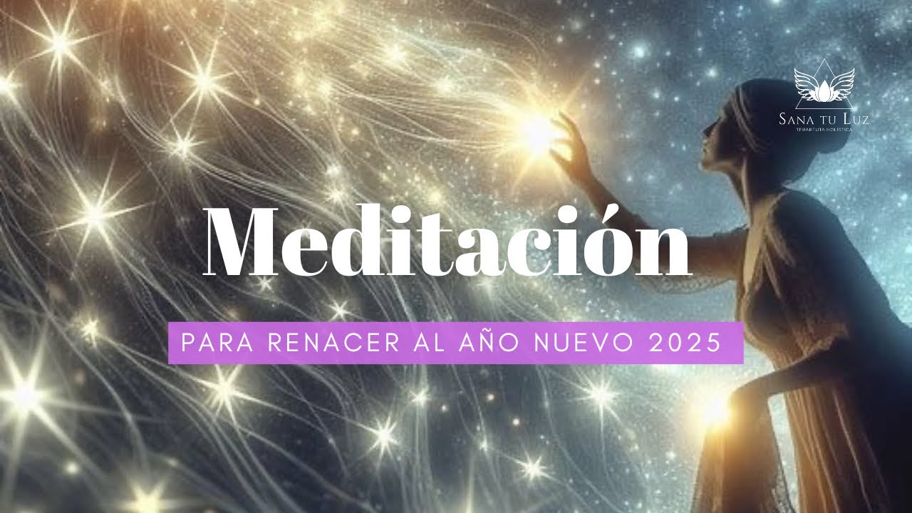 Meditación para renacer al año nuevo 2025 junto al Arcángel Miguel