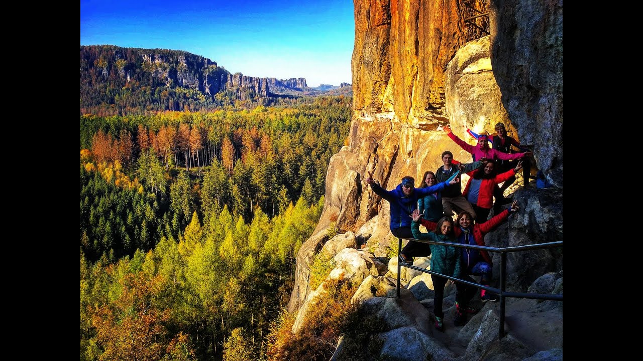 Kuhstall, Winterstein, Gro&szlig;er Teichstein a Felsenburg Arnstein - Galbytour  12.10.2019