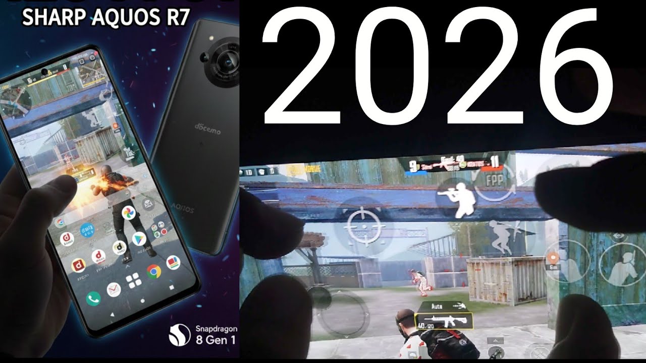 sharp Aquos r7 Sharp Aquos r7 pubg test 120fps smooth to HDR 