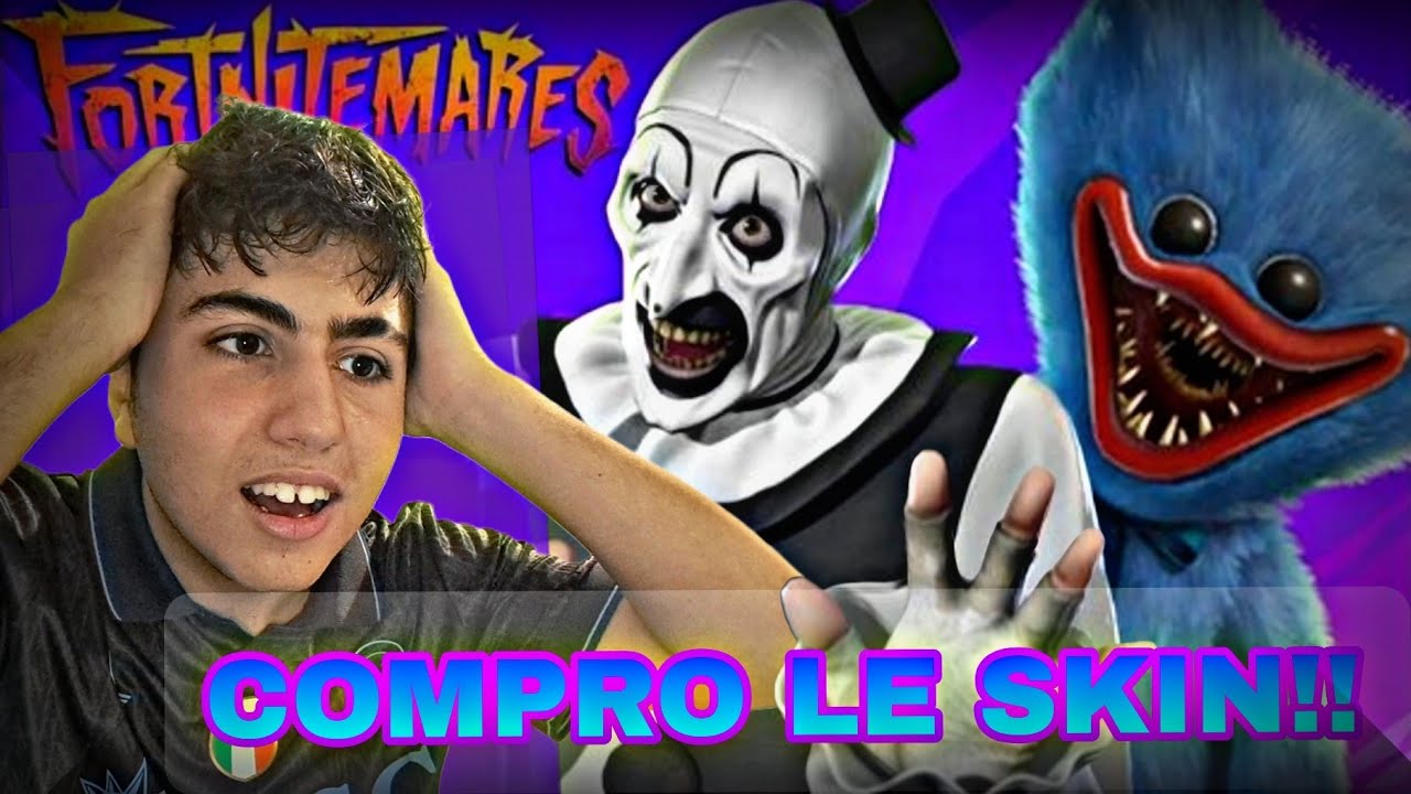 COMPRO LE SKIN DI HALLOWEN SU FORTNITEE!!🎃😮