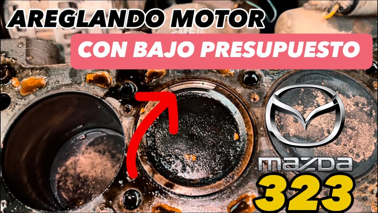ANILLANDO MOTOR CON BAJO PRESUPUESTO | MOTOR DE MAZDA 323