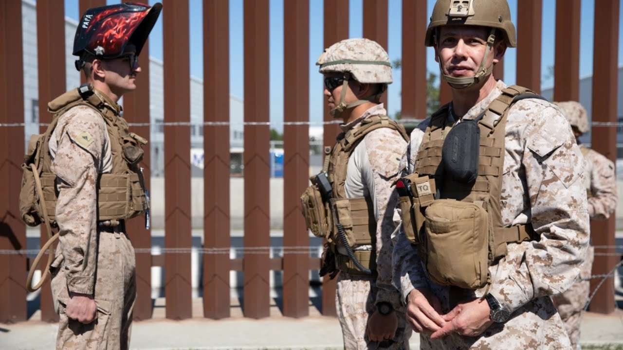 Marines use Skills to Secure Southern Border 2025 Part 6
