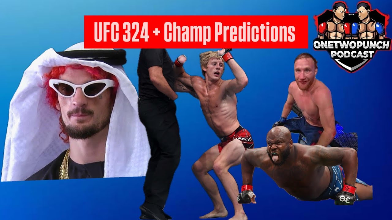 UFC 324 Predictions + Champion Predictions l EP 1