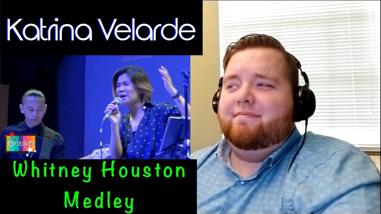 Katrina Velarde - Whitney Houston Medley - Jerod M Reaction