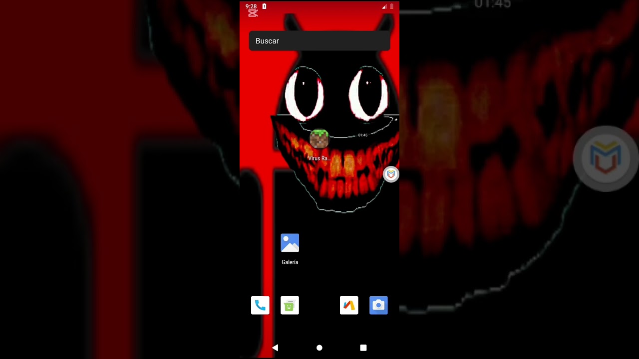 Probando virus parte 7, hoy toca: My horror Android, Cat777 y Minecraft (mod menú).