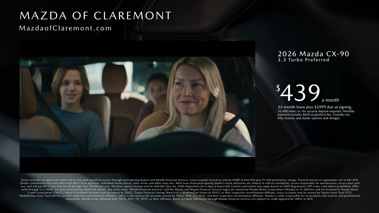 Mazda of Claremont | Mazda Offers | January 2026