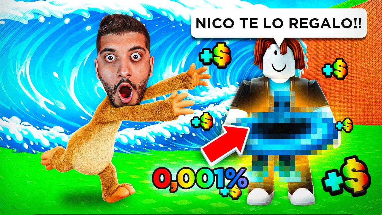 UN FAN mi ha REGALATO il BRAINROT più RARO (0,001%) di TSUNAMI BRAINROT!! ROBLOX ITA