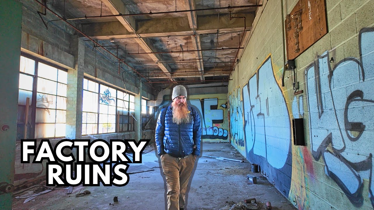 Abandoned  Factory & Forgotten Brook: Urban Exploration