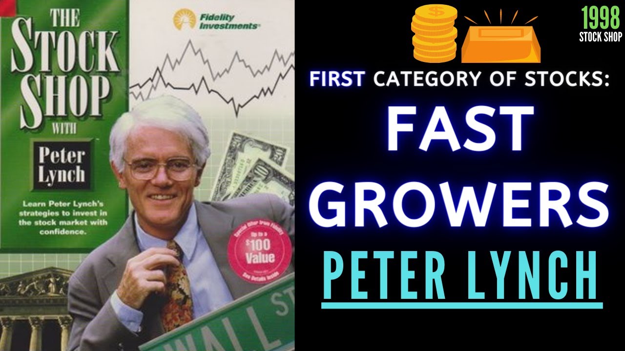 Peter Lynch on the First Category of Stocks; Fast Growers. | Stock Shop 1998【C:P.L Ep.39】