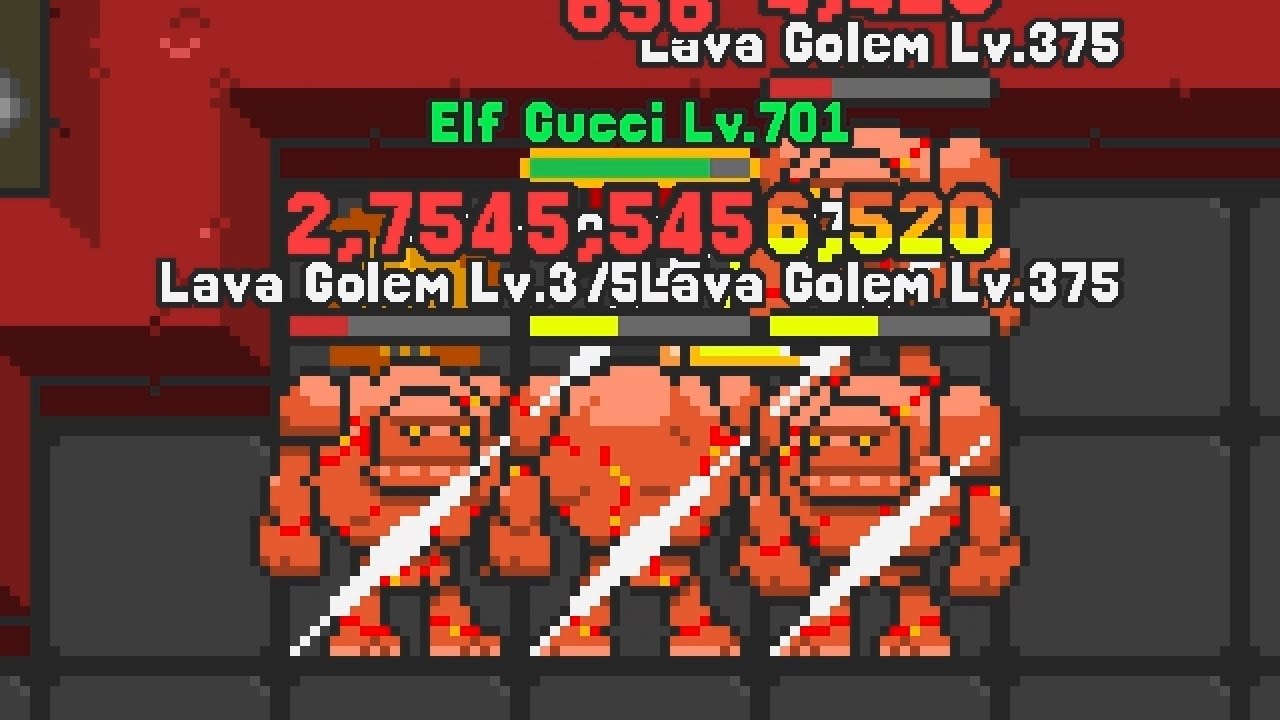 1x4 Solo Golem Farm Demo - Rucoy Online
