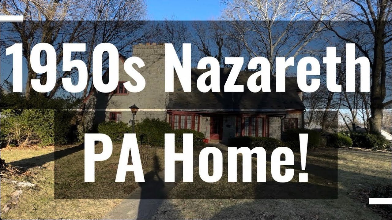 Super unique 1950s Nazareth PA home!