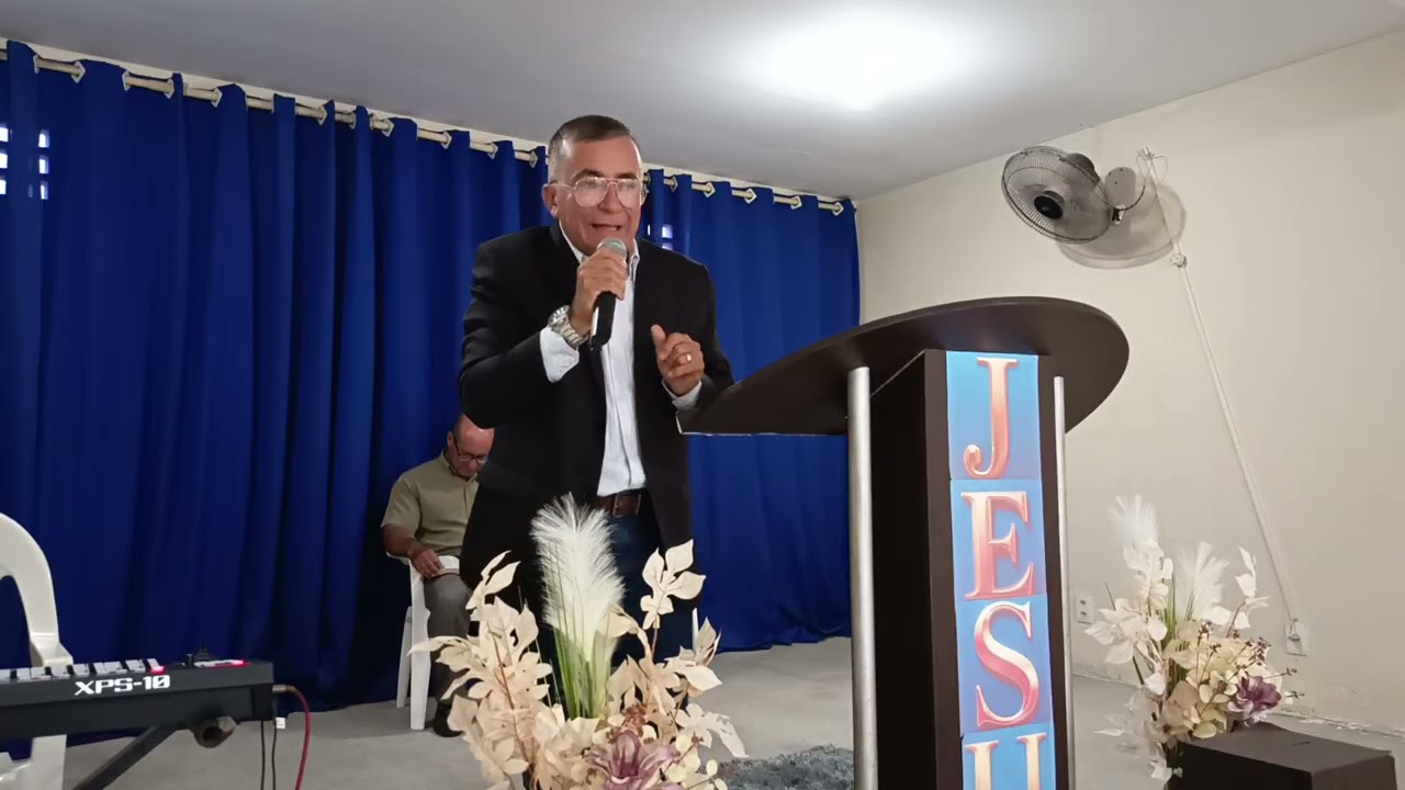 Pregação cachoeira seca. o chamado ao arrependimento Joel 2.12.18. evangelista José Luiz.