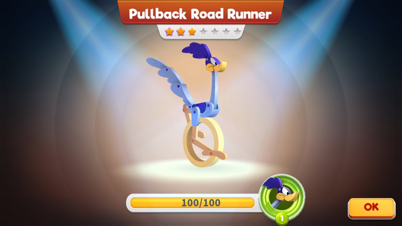 Pullback Road Runner: UNLOCKED to 6-star! Toy Team in Pullback RR Campaign & Chase the Meep | LT:WoM