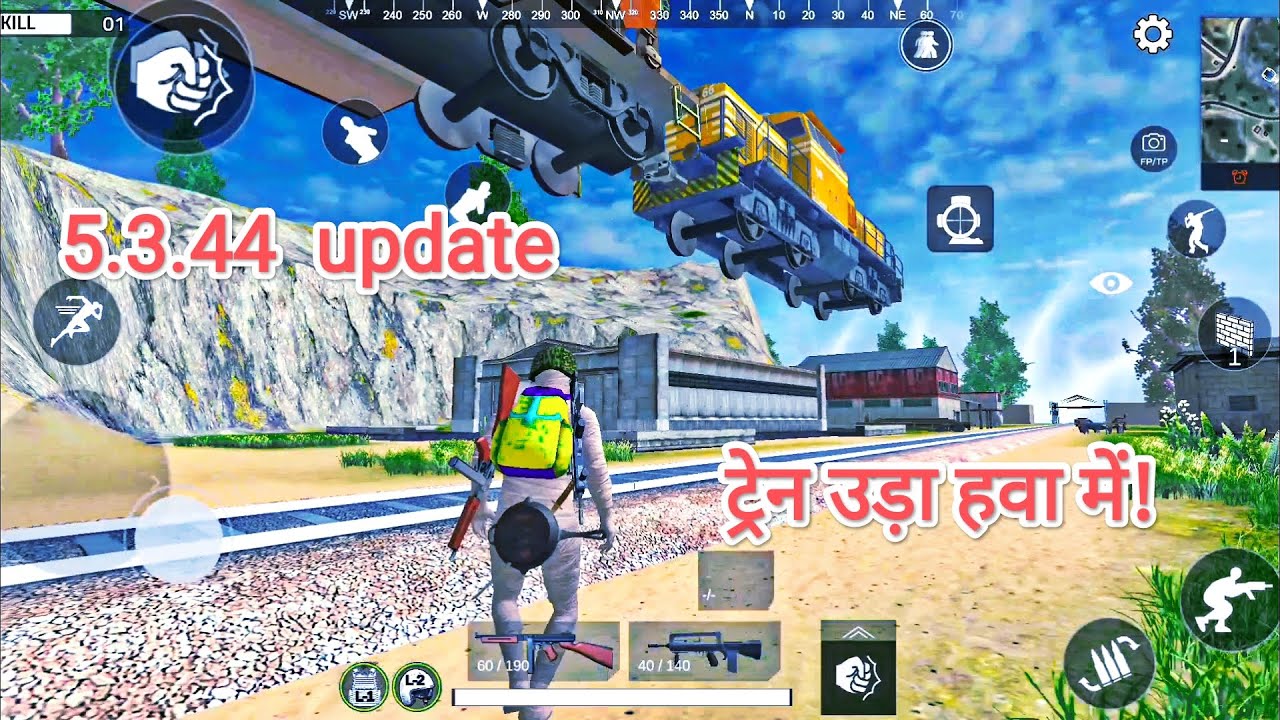 Subr 5.3.44 update! ट्रेन उड़ा हवा में! 