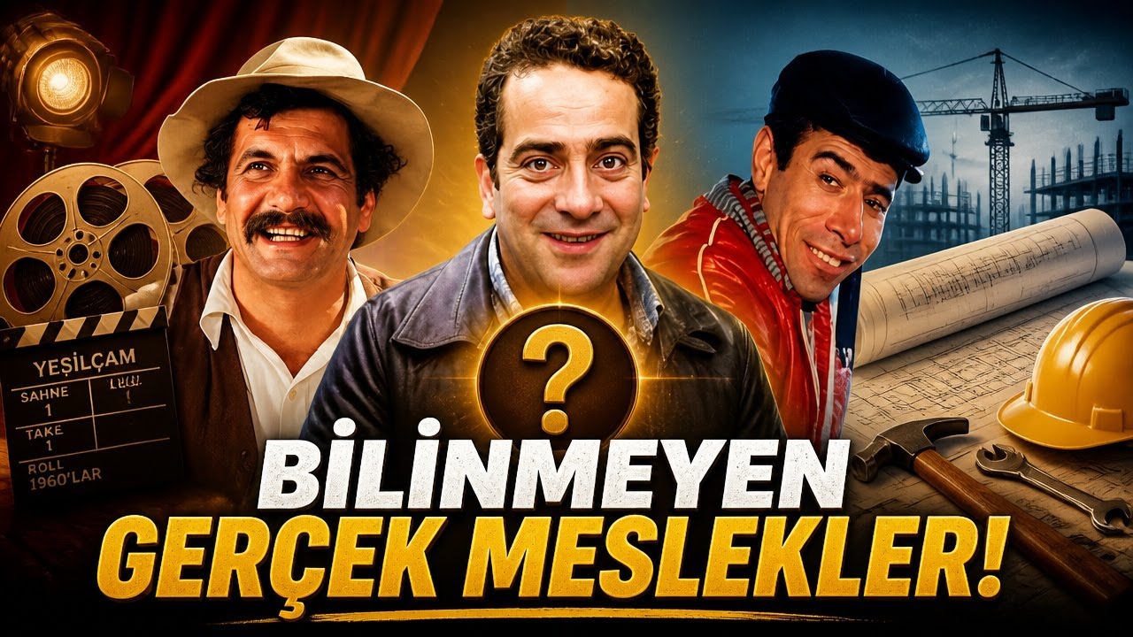 Yeşilçam Yıldızlarının Sır Gibi Saklanan Gerçek Meslekleri! (Şaşıracağınız Meslekler Var!)