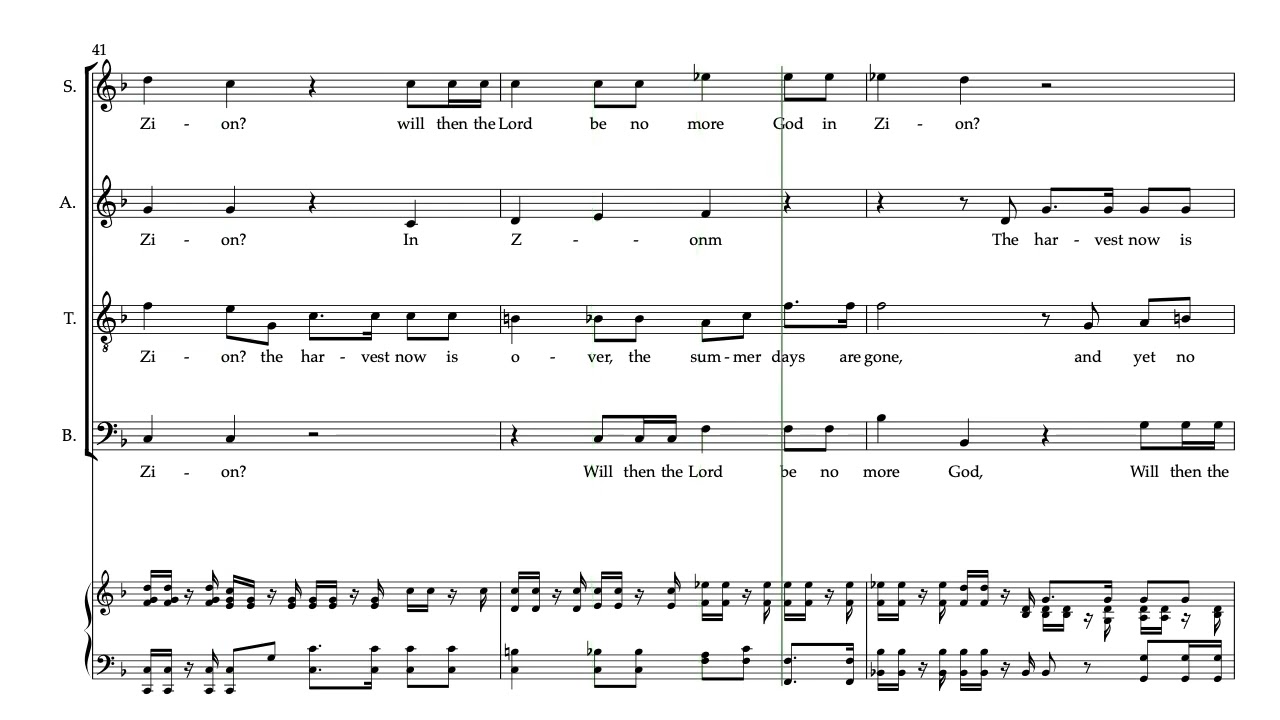Elijah   1   Help, Lord   Alto