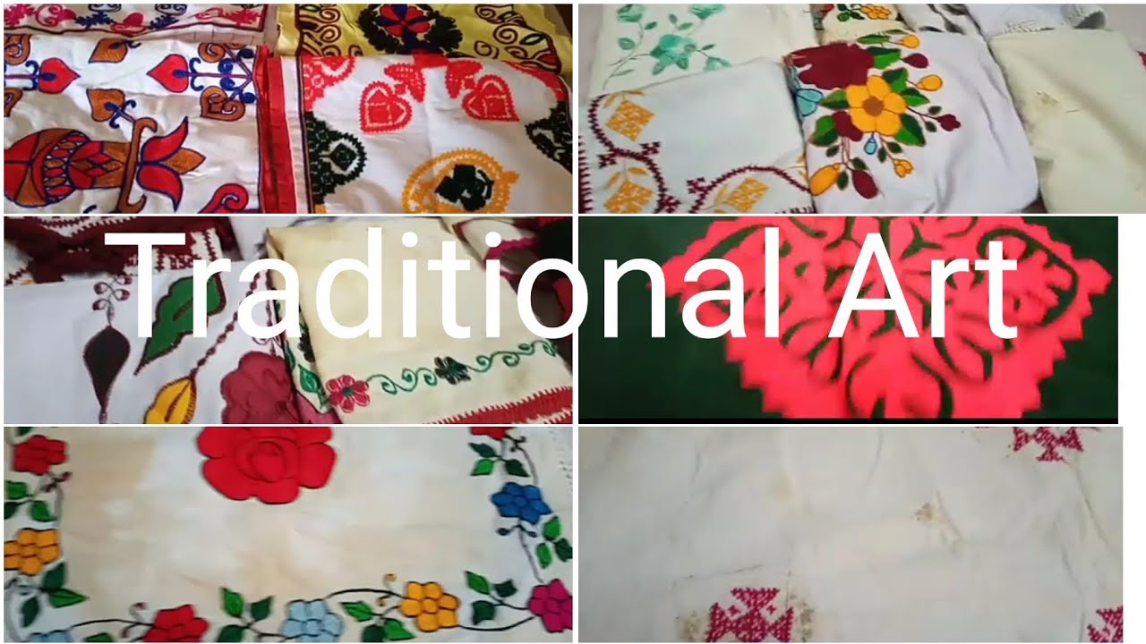 Hath se Buni Khubsurti Traditional Embroidery vlog