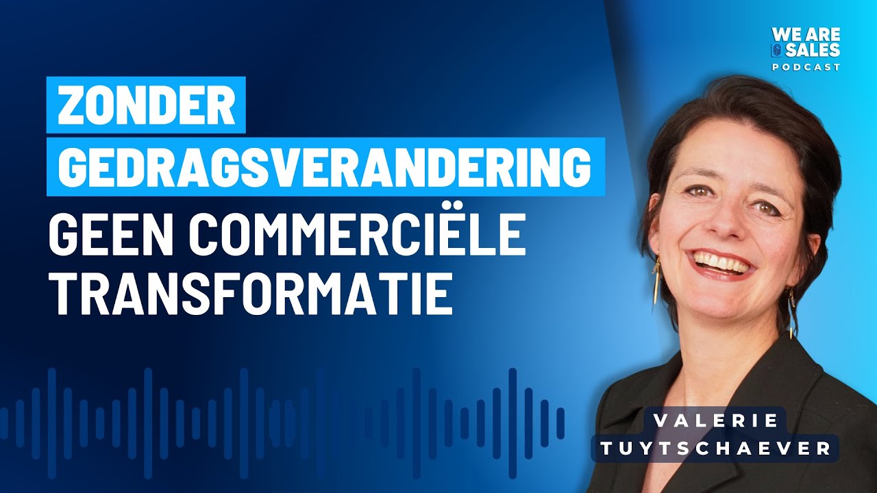Je commerciële strategie is niet het probleem, wél het gebrek aan gedragsverandering