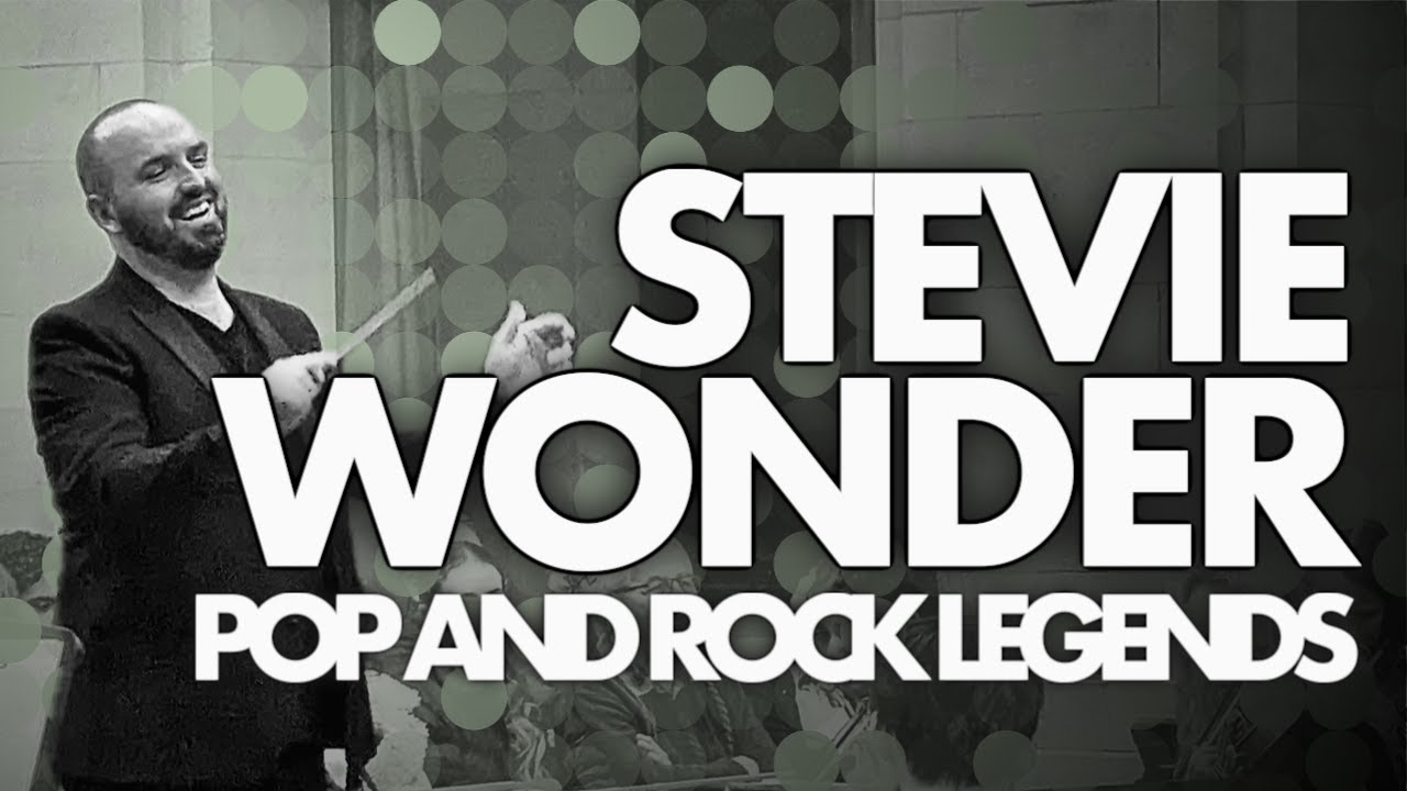 Stevie Wonder - Pop and Rock Legends (arr. John Wasson)