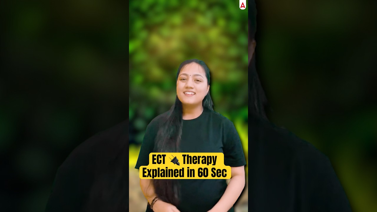 ECT 🔌 Therapy Explained in 60 Sec | Severe Depression, Schizophrenia Cure 💉 #ECT #MentalHealth