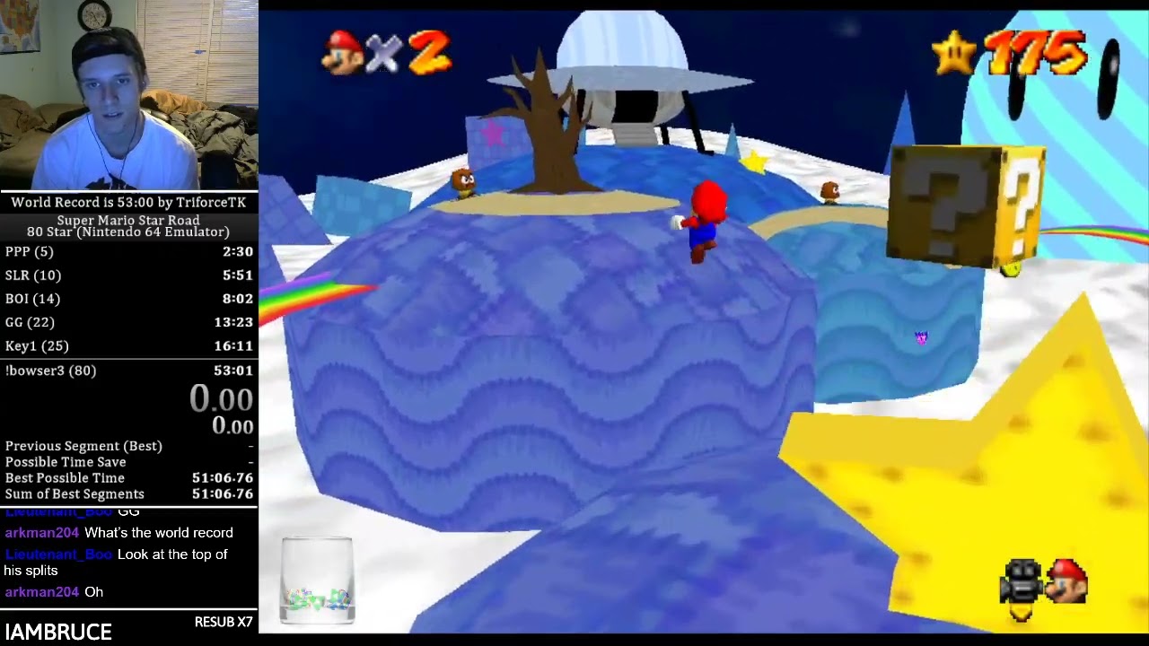 #triforcetk na #Twitch | Star Road 80 Star for 52/WR | !130WR !grandslam !futuregoals !onyx !golf