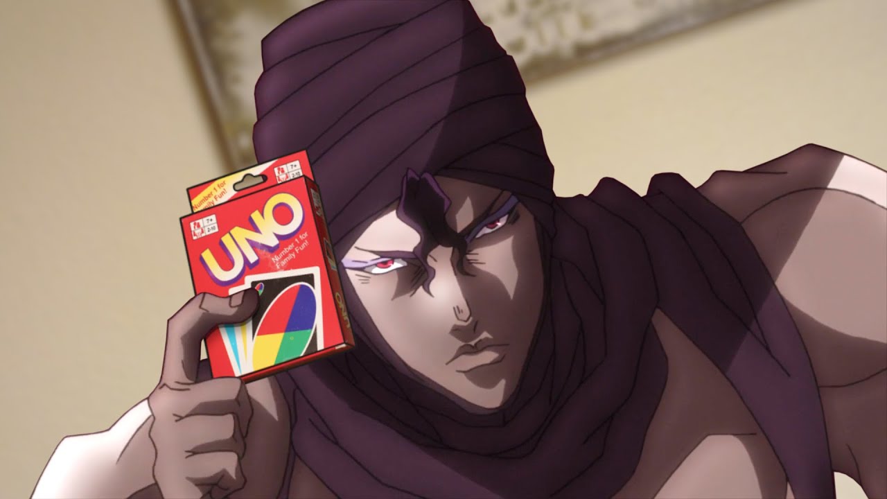 Bizarre Uno Game - Battle Tendency (Live Action Parody)