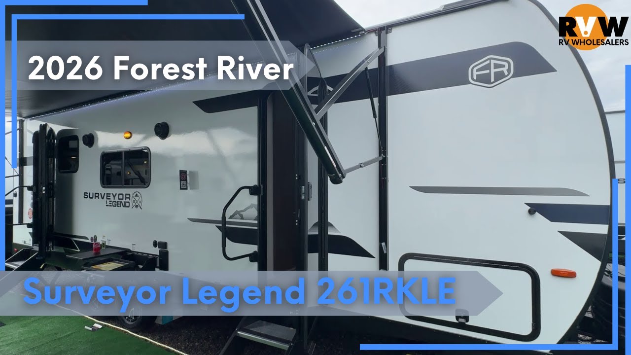 NEW Rear Kitchen! - 2026 Surveyor Legend 261RKLE Flythrough