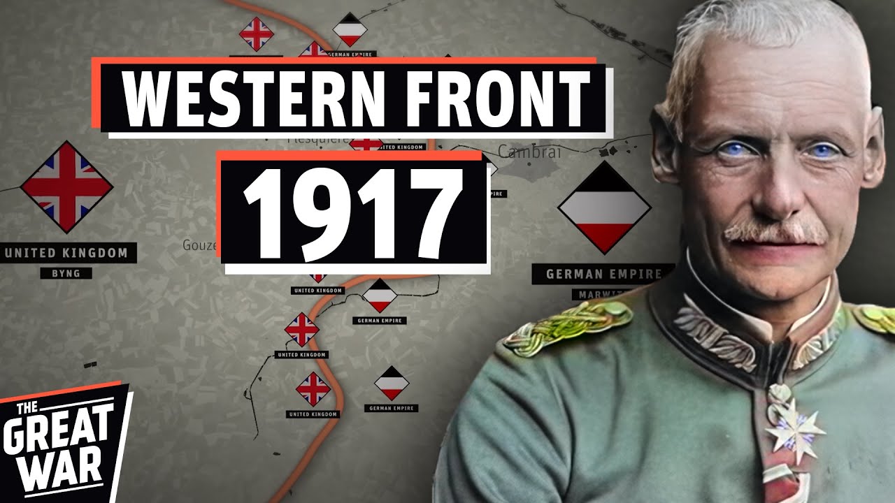 Battle of Cambrai 1917: The Dawn of Tank Warfare (WW1 Documentary)