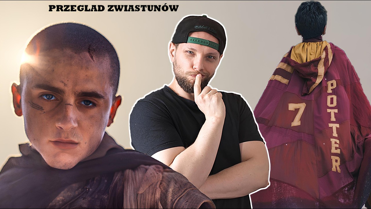 Przegląd zwiastun&oacute;w - Diuna 3 & Harry Potter & Spider-man & Moana