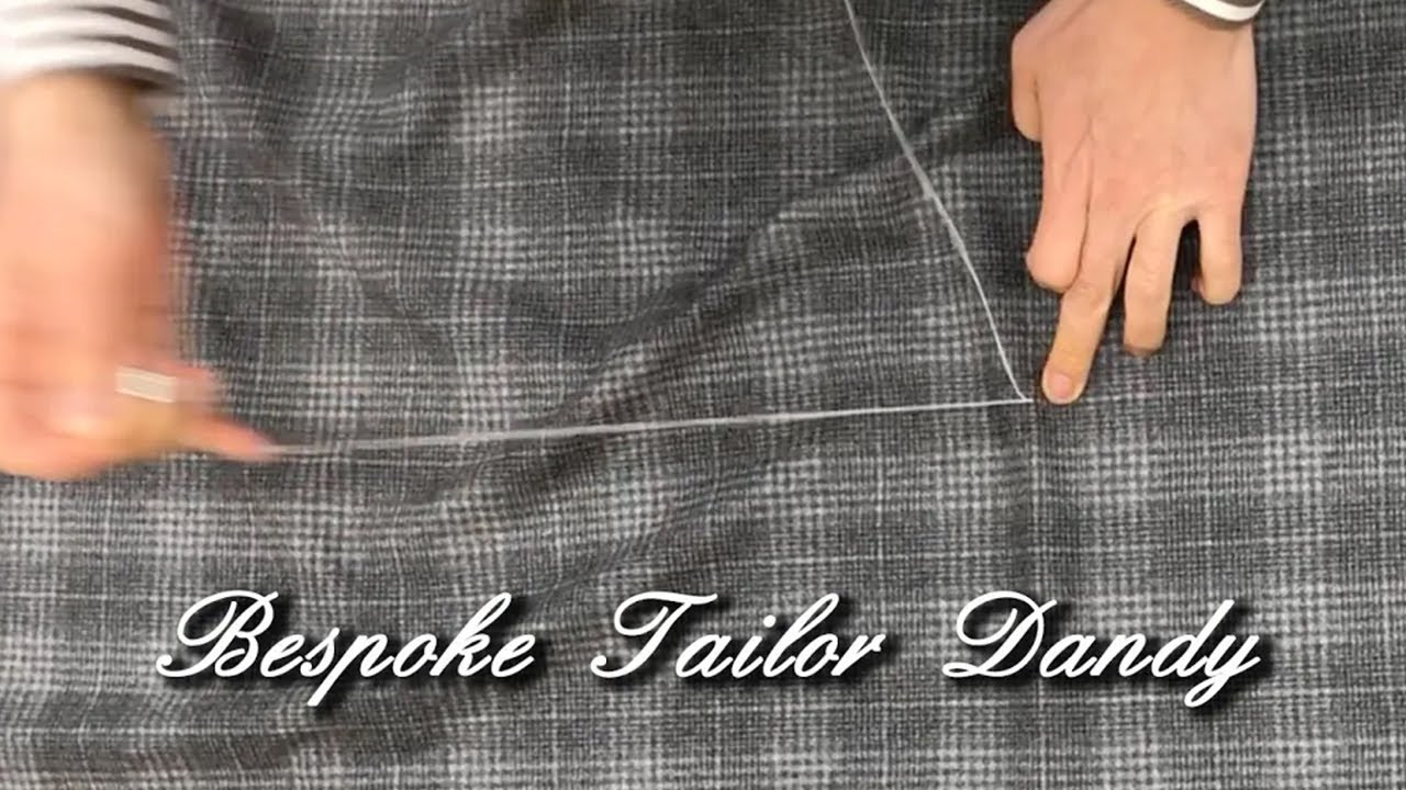 ✂️  Ermenegildo Zegna 14milmil14 ビスポーク・オーダーメイドジャケット・カッティングの様子。Bespoke Tailor Dandy ビスポークテーラー・ダンディ