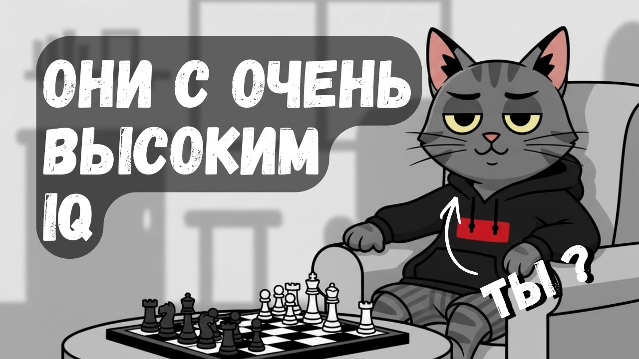 Психология людей с очень высоким IQ (10 Странных привычек)