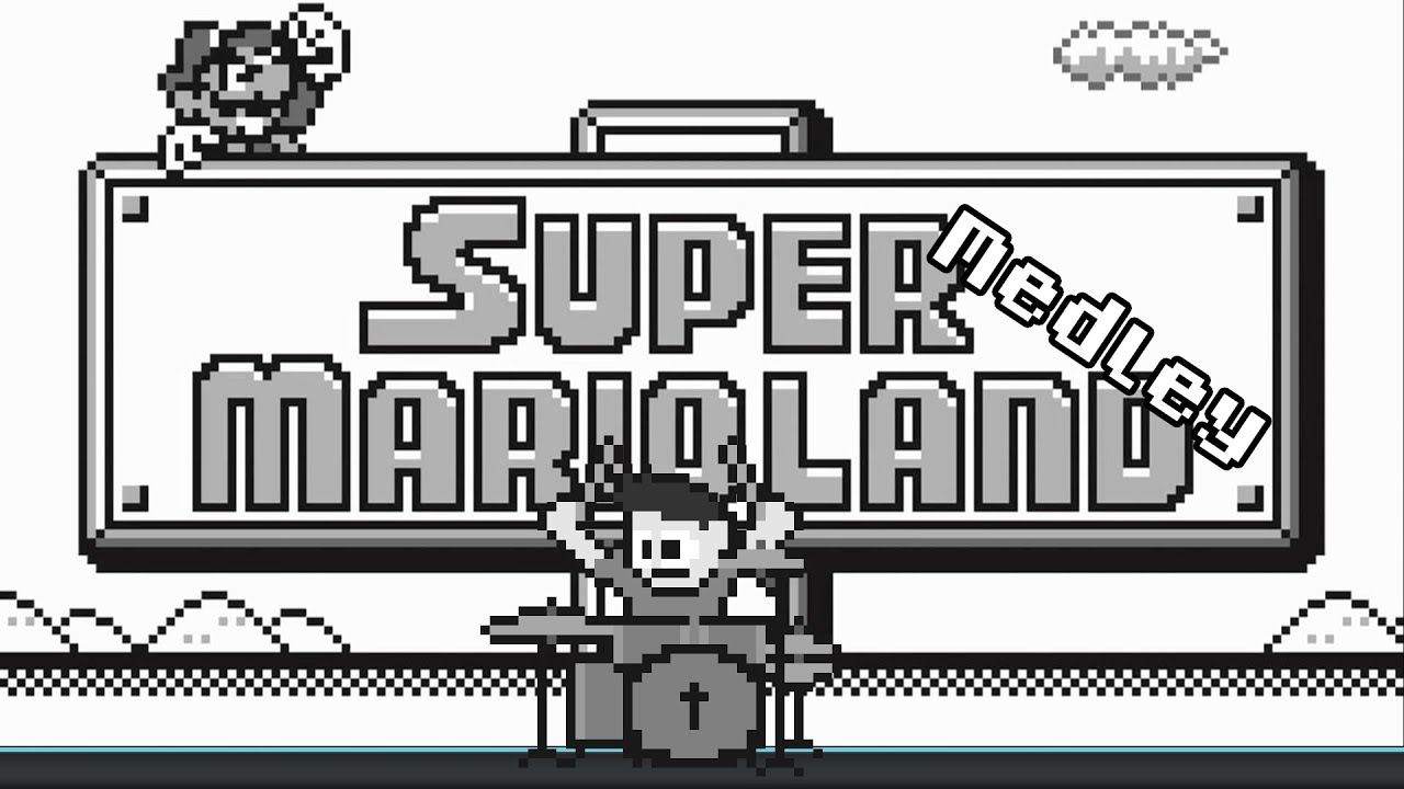 Super Mario Land Medley (Drum Cover) -- The8BitDrummer