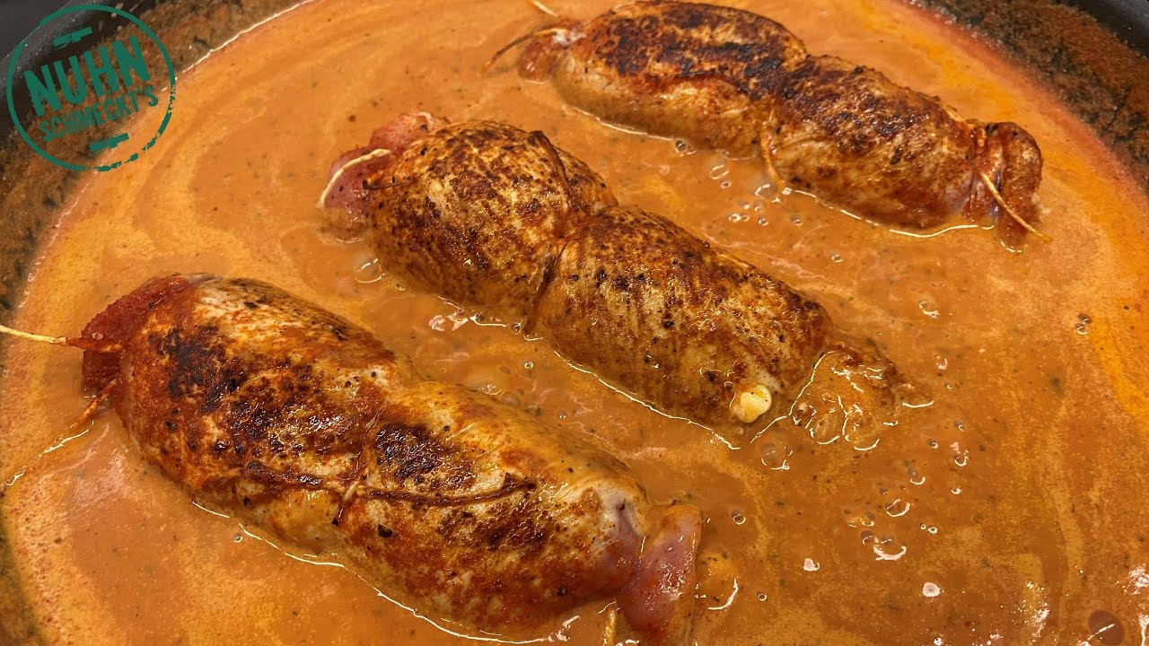 Hauchdünne Schweinerouladen einfach zubereitet / Nuhn schmeckt's