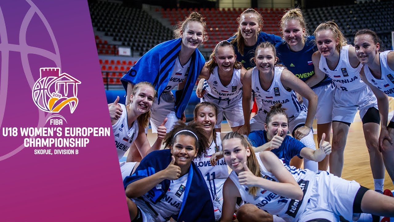 Kosovo v Slovenia - Full Game - FIBA U18 Women's European Championship Division B 2019