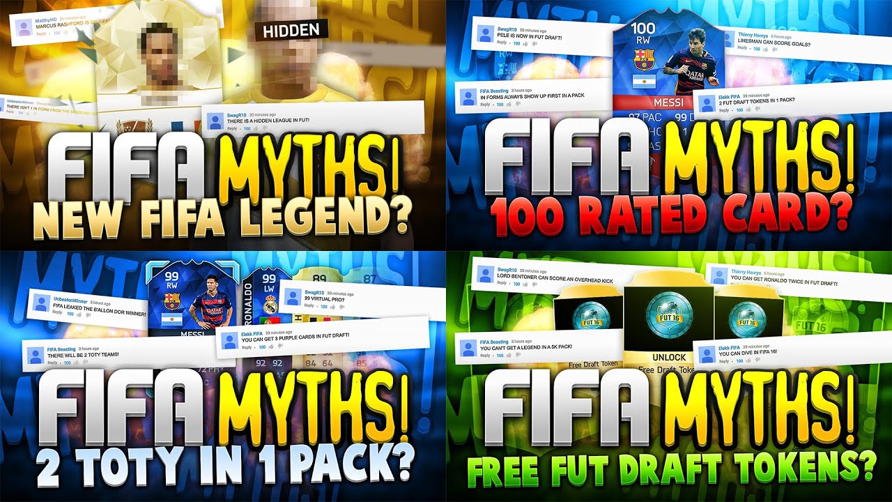 ALL FIFA MYTHS OF MATTHDGAMER!