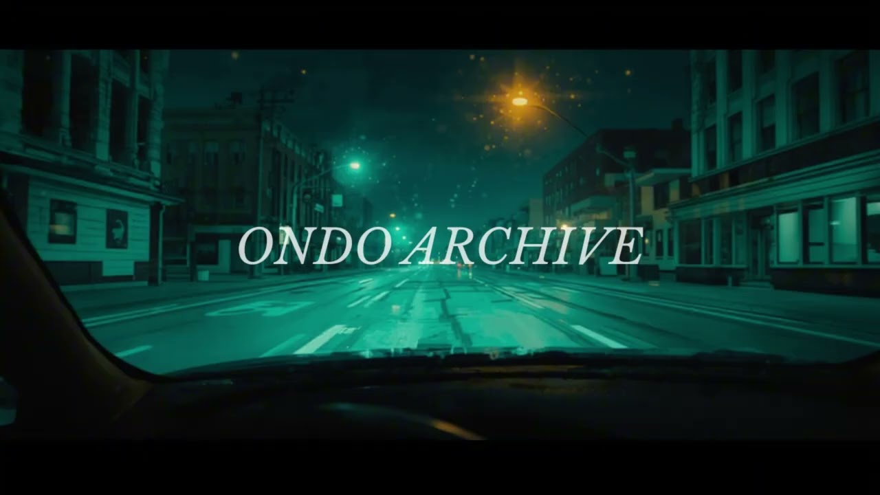 [playlist] 8°C, 아직 차가운 밤 천천히 달릴 때 | ONDO ARCHIVE