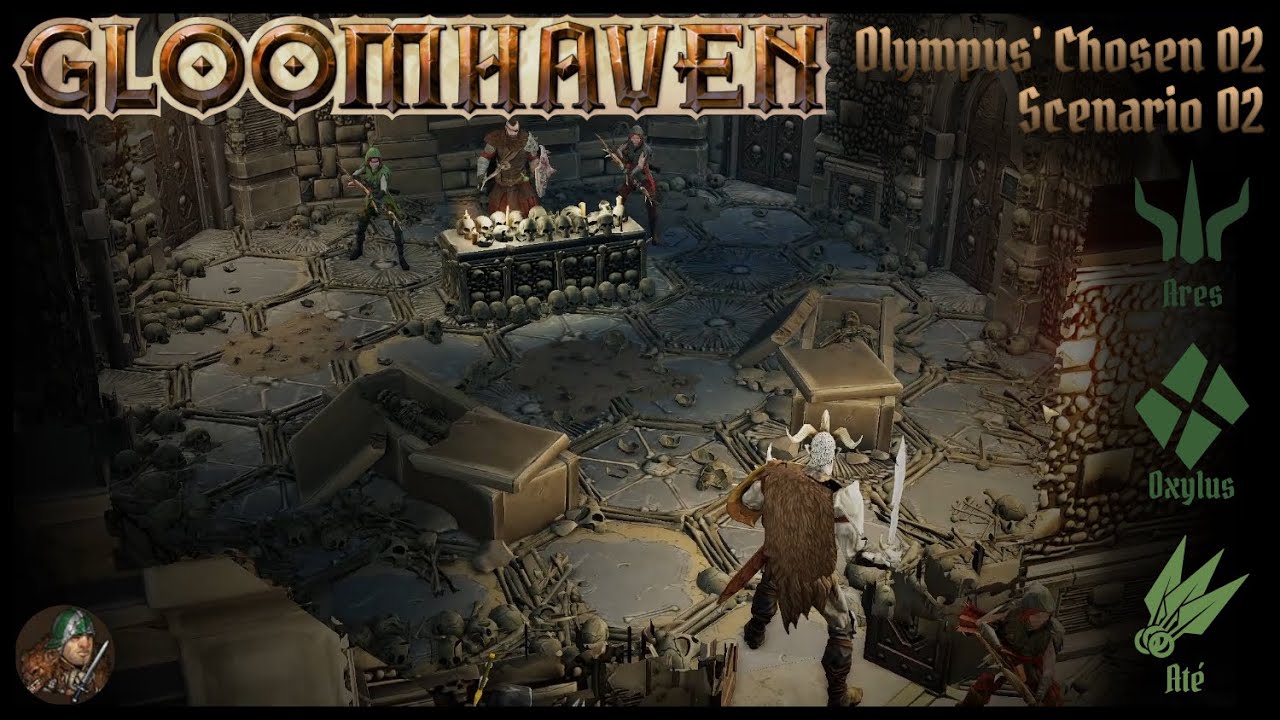 Gloomhaven -- S02E02  Scenario 02 Barrow Lair -- The Bandit Commander