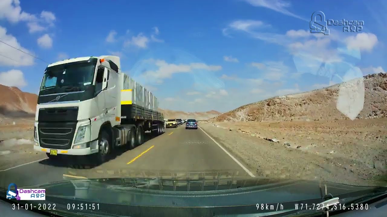 Manejando desde  #Arequipa a #Camana (La Punta) - Peru