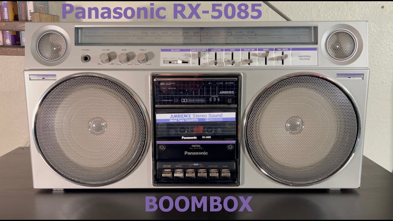 Panasonic RX-5085 Boombox - Short Review