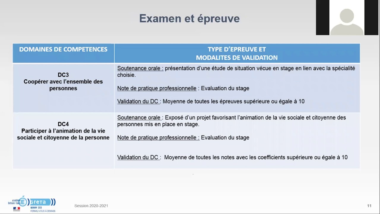 Réunion d'information de la formation Diplôme d'Etat Accompagnant Éducatif et Social