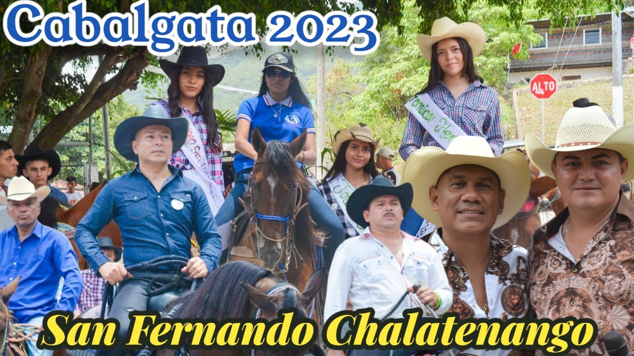Primer Cabalgata en el municipio de San Fernando Chalatenango #elsalvador #2023 #caballos