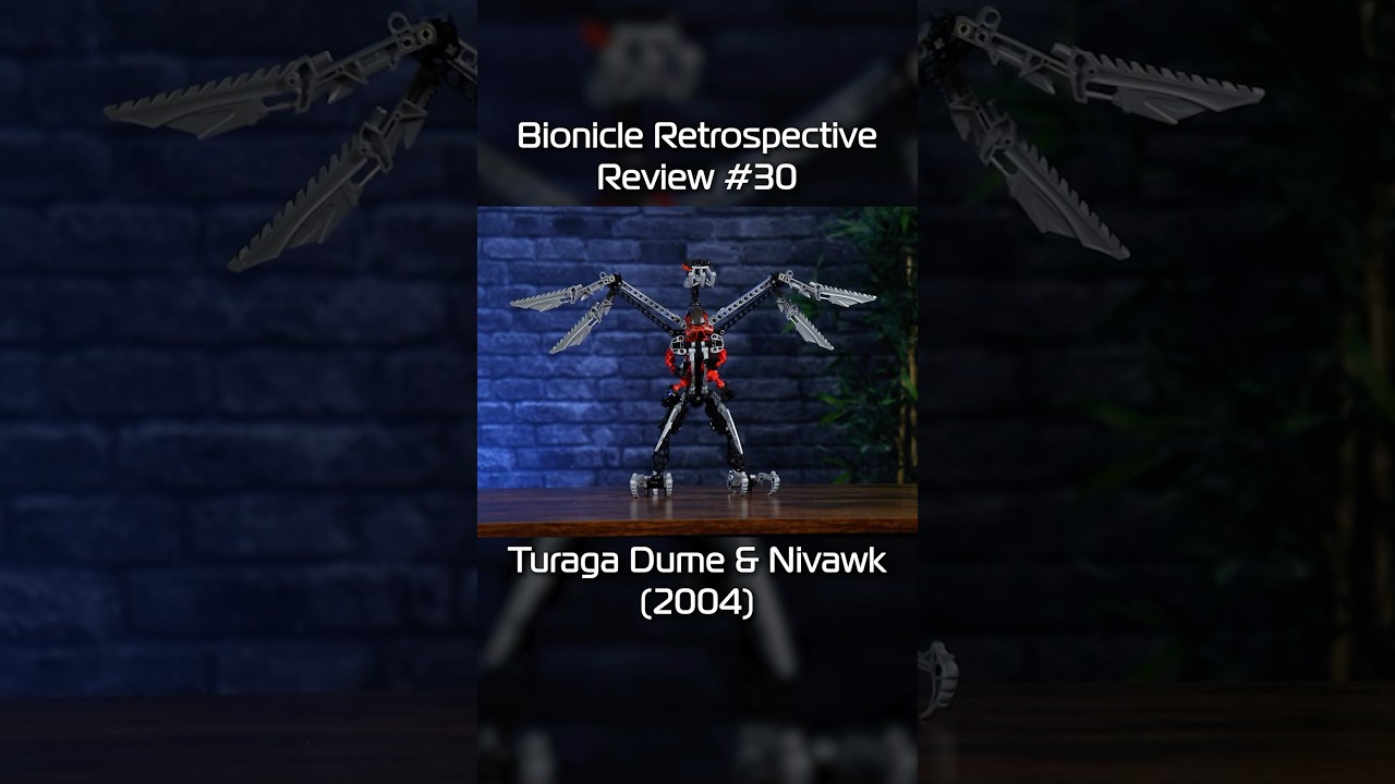 Turaga Dume & Nivawk (Bionicle Retrospective Review No. 30) #lego #bionicle