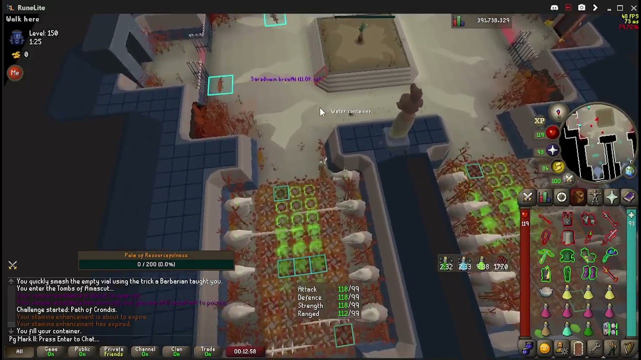 Guia basica para Toa (Tombs of Amascut) Raid Lvl -150.