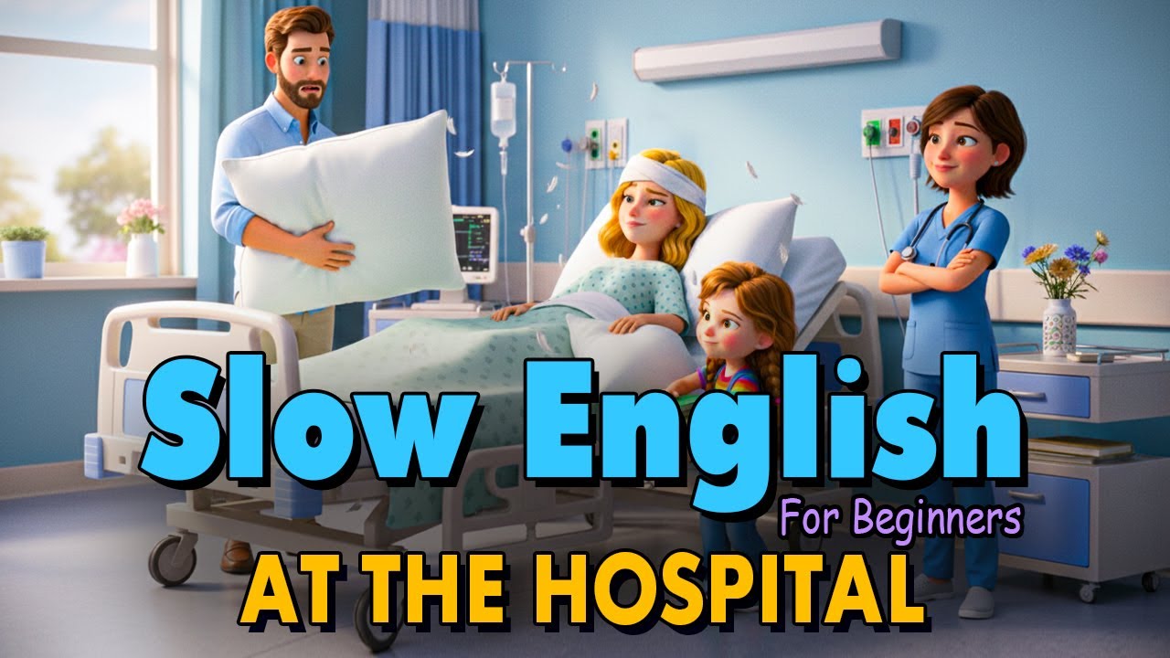 A Sudden Trip to the Hospital | Easy English Listening Practice Story (A2 Level)