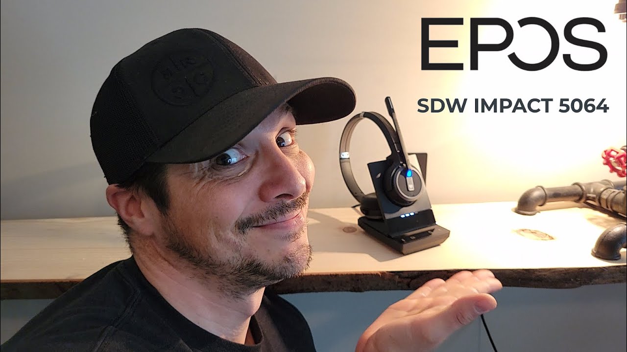 EPOS SDW Impact 5064 (Headset & Charging Base Station) - Unboxing & Device Overview and DECT Demo